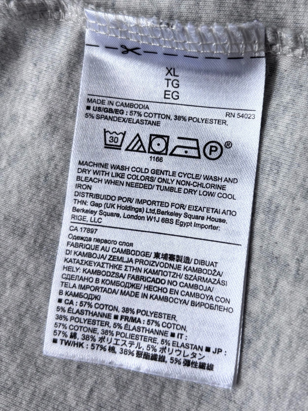 ⚡ Banana Republic Grey Asymmetrical Zip Jacket XL - Picture 9 of 9